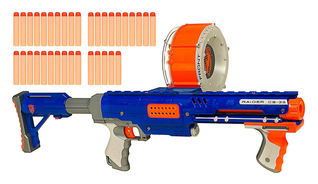 Nerf N-Strike Raider Rapid Fire CS-35 Blaster : Amazon.ca: Toys